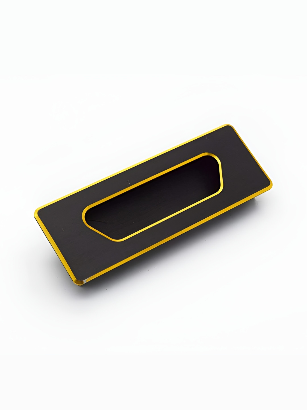 Rab Black & Yellow Glossy Finish Drawer Handle