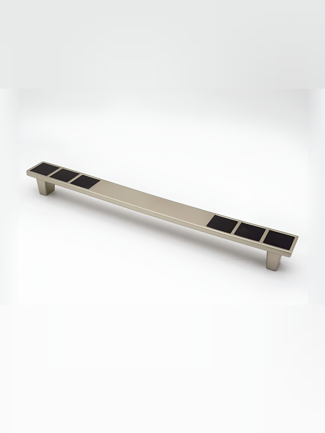 Rab Beige & Black Matte Finished Rust Proof Door Handle