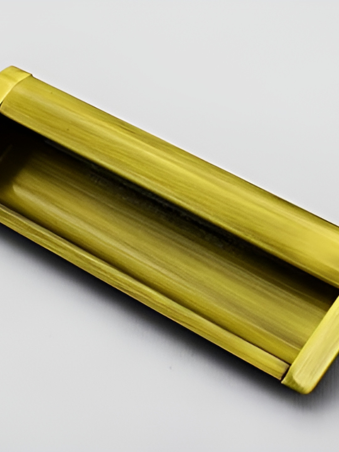 Rab Gold Toned Metal Matte Finish Drawer Handle