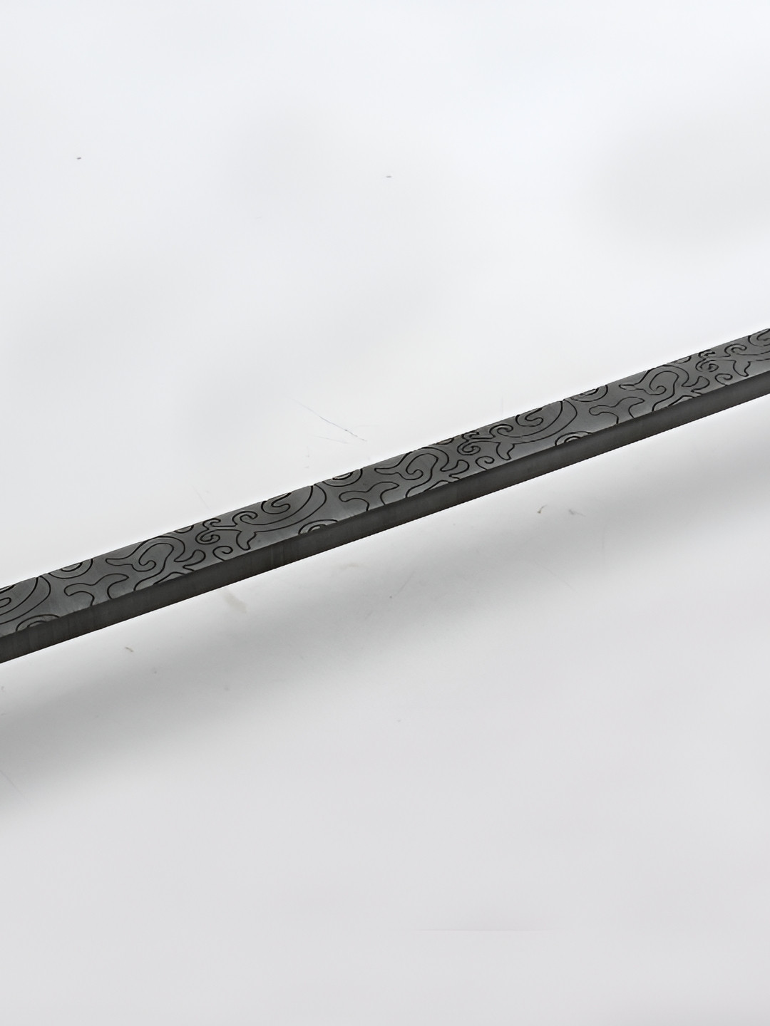 Rab Silver Toned & Grey Textured Matte Finish Door Handle