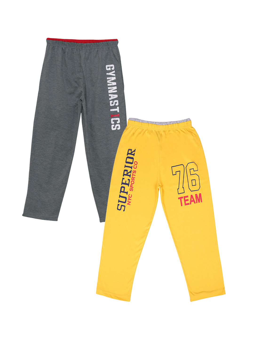 Fashionable Kids Pack Of 2 Printed Cotton Lounge Pants