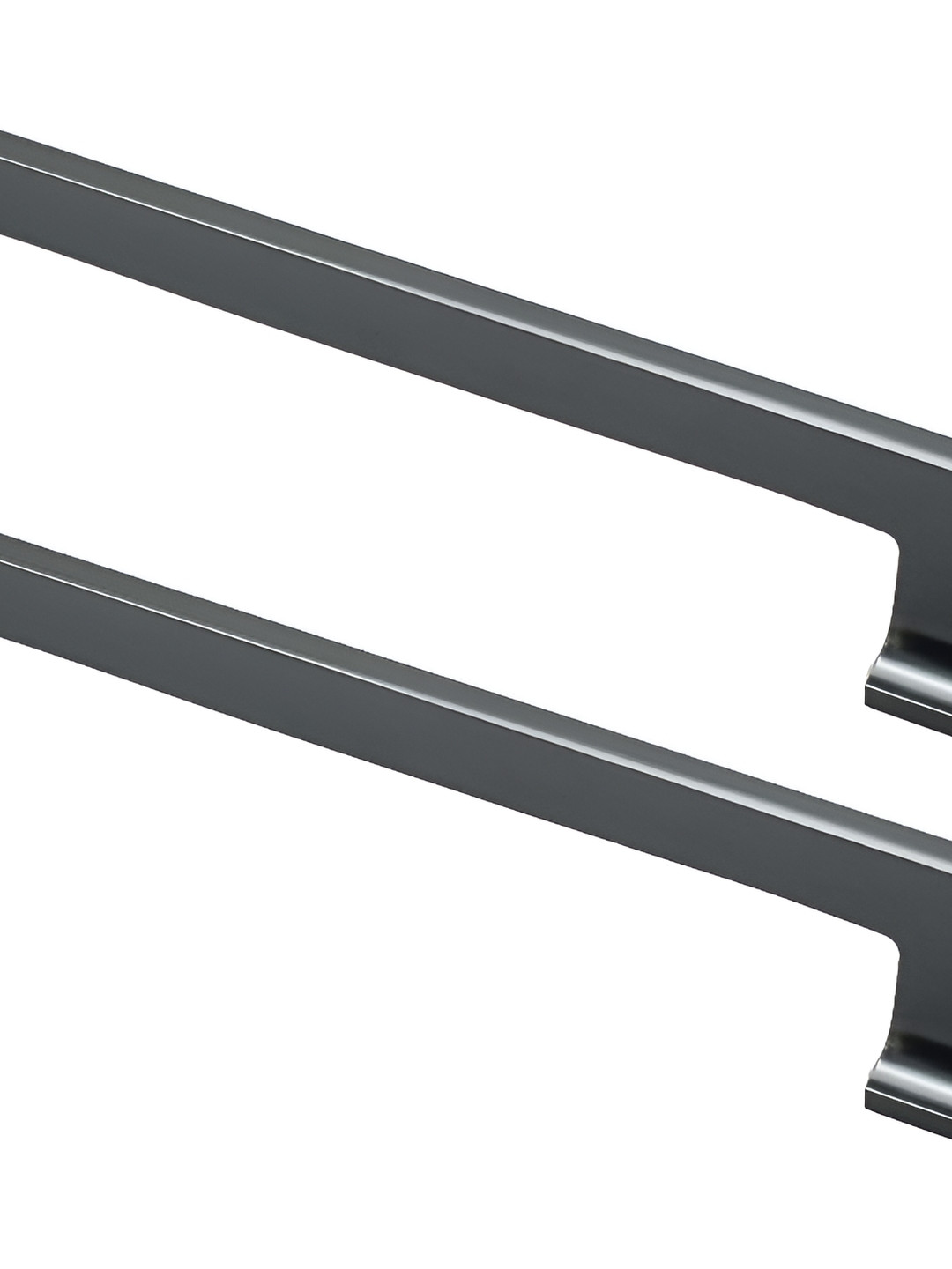 Rab 2-Pcs Grey Matte Finish Metal Drawer Handle