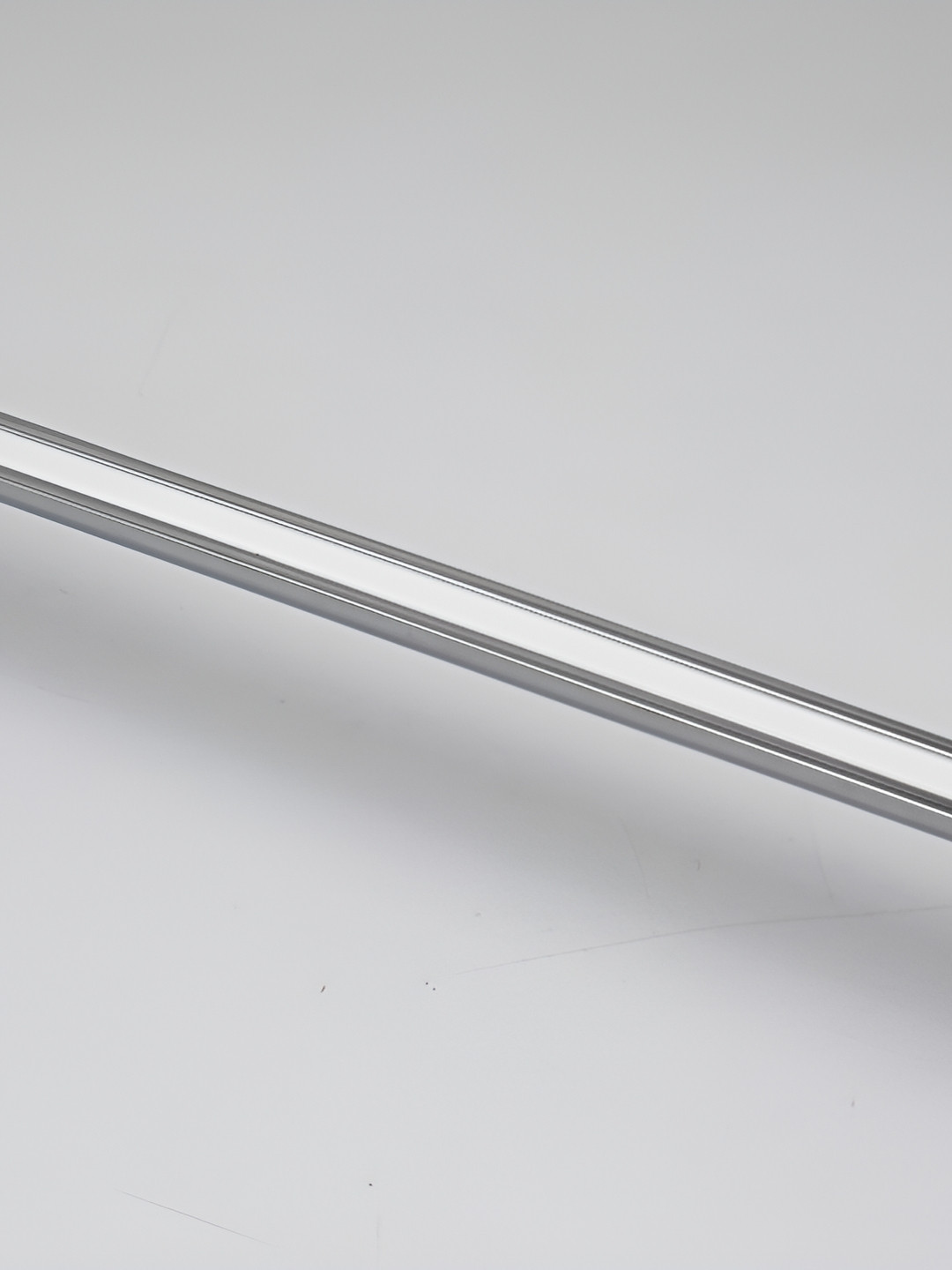 Rab White & Grey Glossy Zinc Rust Proof Drawer Handle