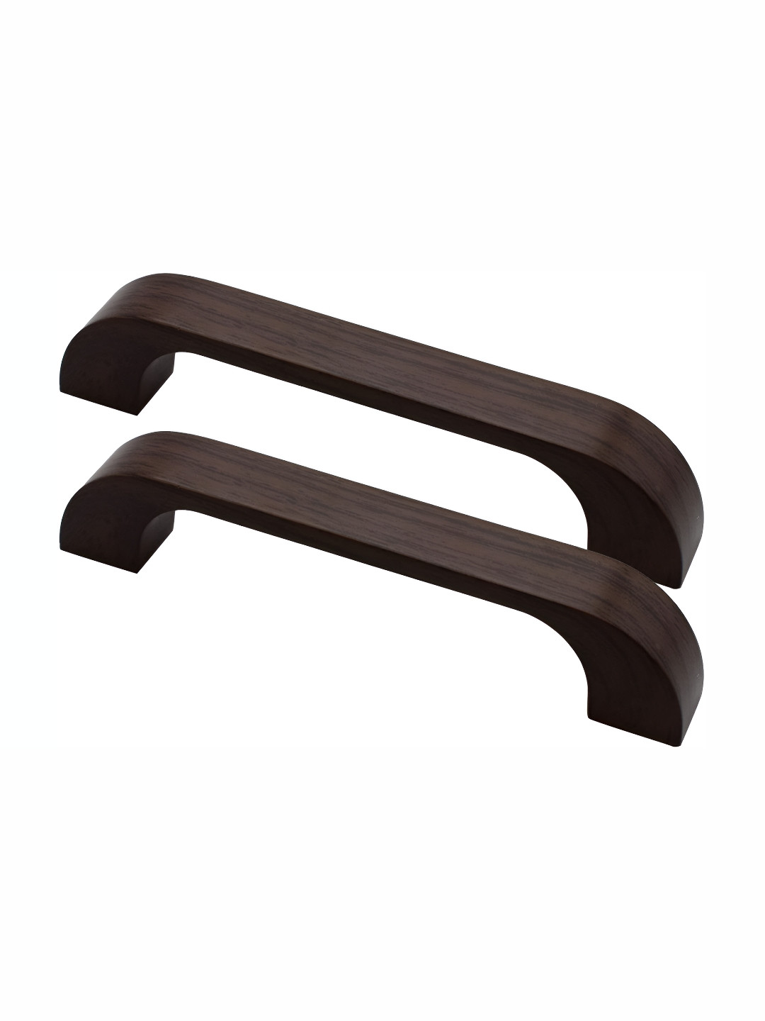 Rab 2 Pieces Brown Matte Finished Zinc Drawer Handle