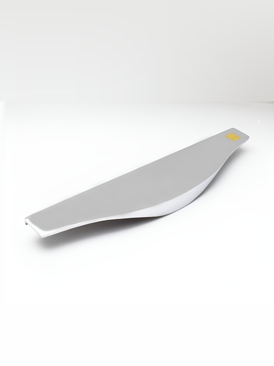Rab Silver Toned Glossy Finished Aluminium Drawer Handle