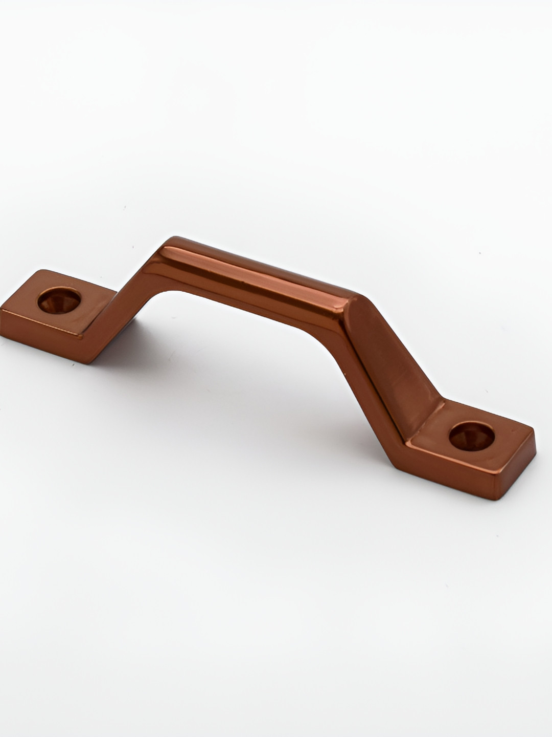 Rab Brown Zinc Glossy Finish Drawer Handle