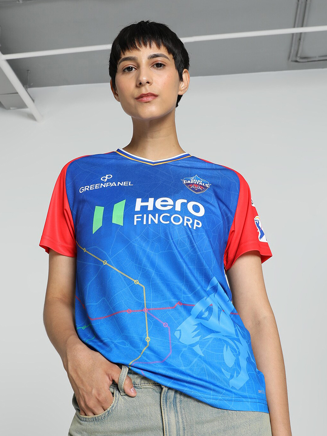 PUMA x DC 2024 Women Replica Relaxed Fit Jersey