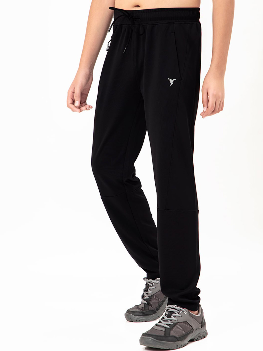 Technosport Boys SS'24 Slim Fit Mid-Rise Antimicrobial Track Pants