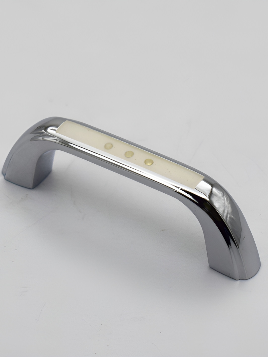 Rab White Zinc Glossy Finish Anti Tarnish Drawer Handle