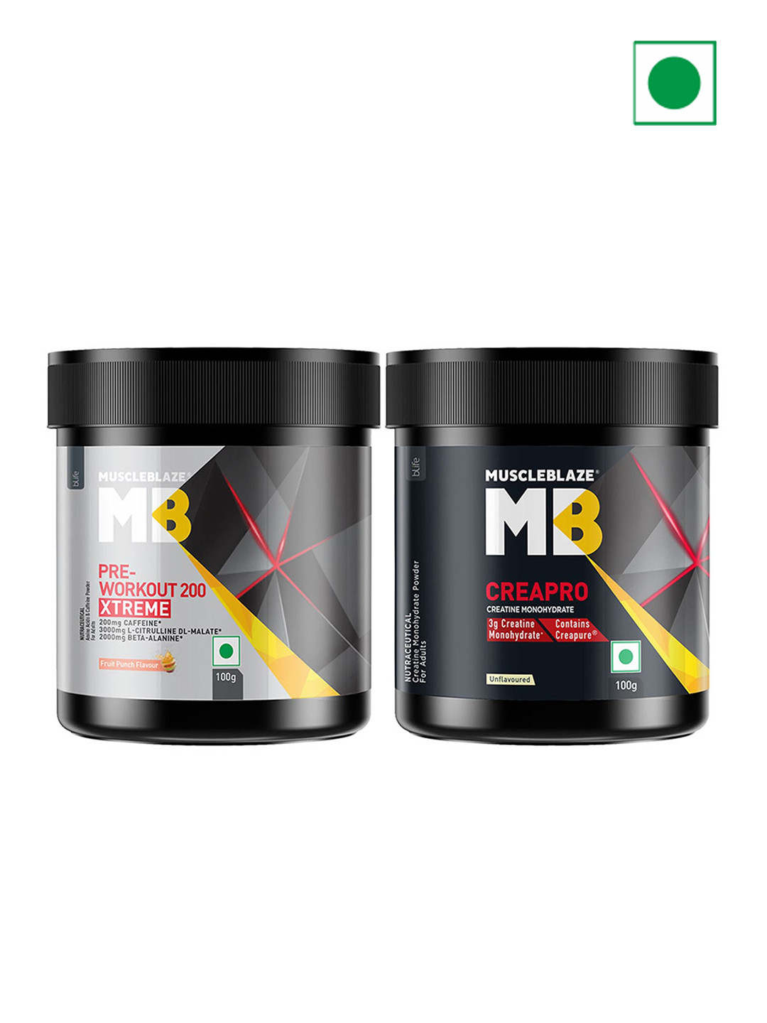 MuscleBlaze CreaPro Creatine & PRE Workout-200 gms