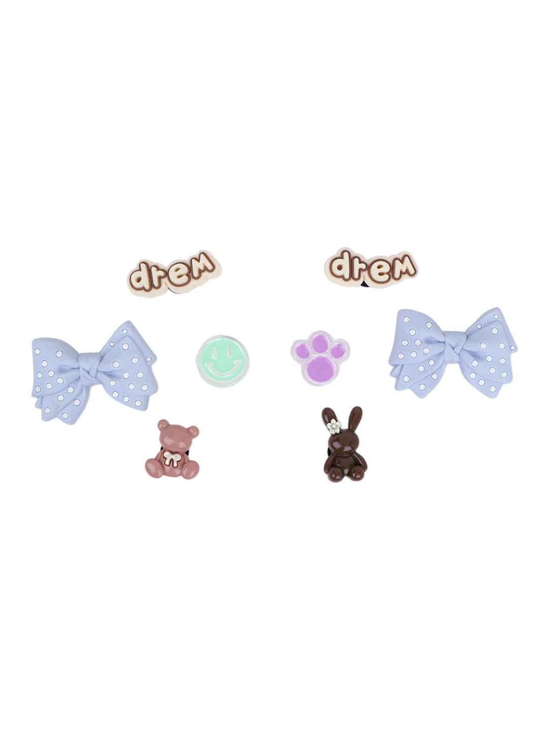 CASSIEY Unisex 8 Pieces Shoe Jibbitz Removable Charms