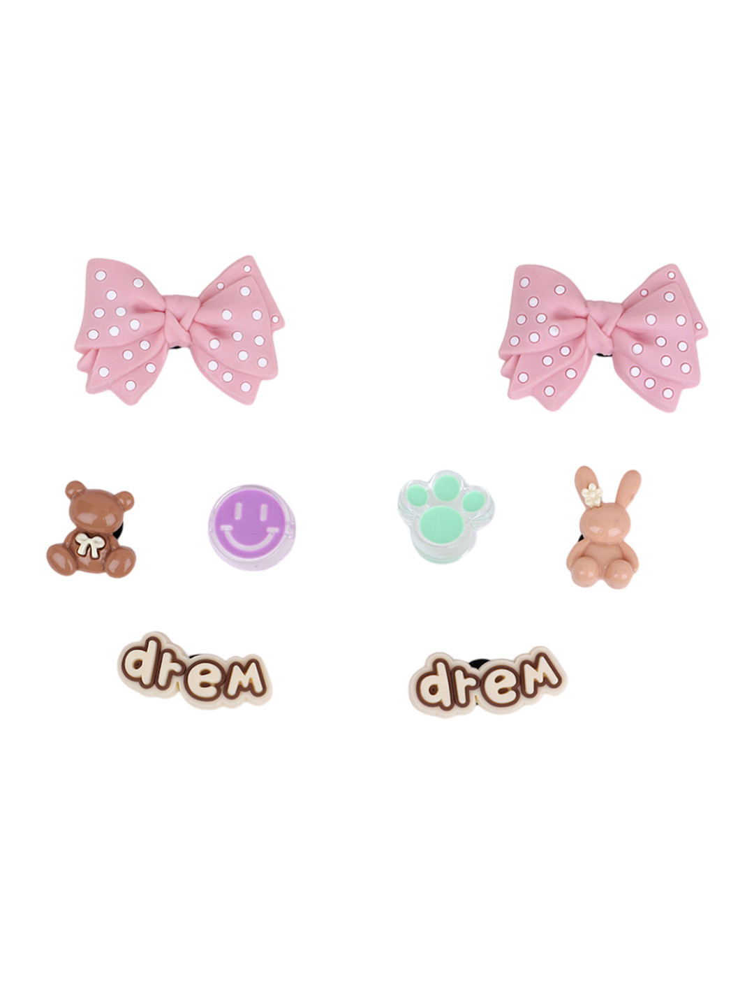 CASSIEY Set Of 8 Jibbitz Charms Croc Shoe Charms