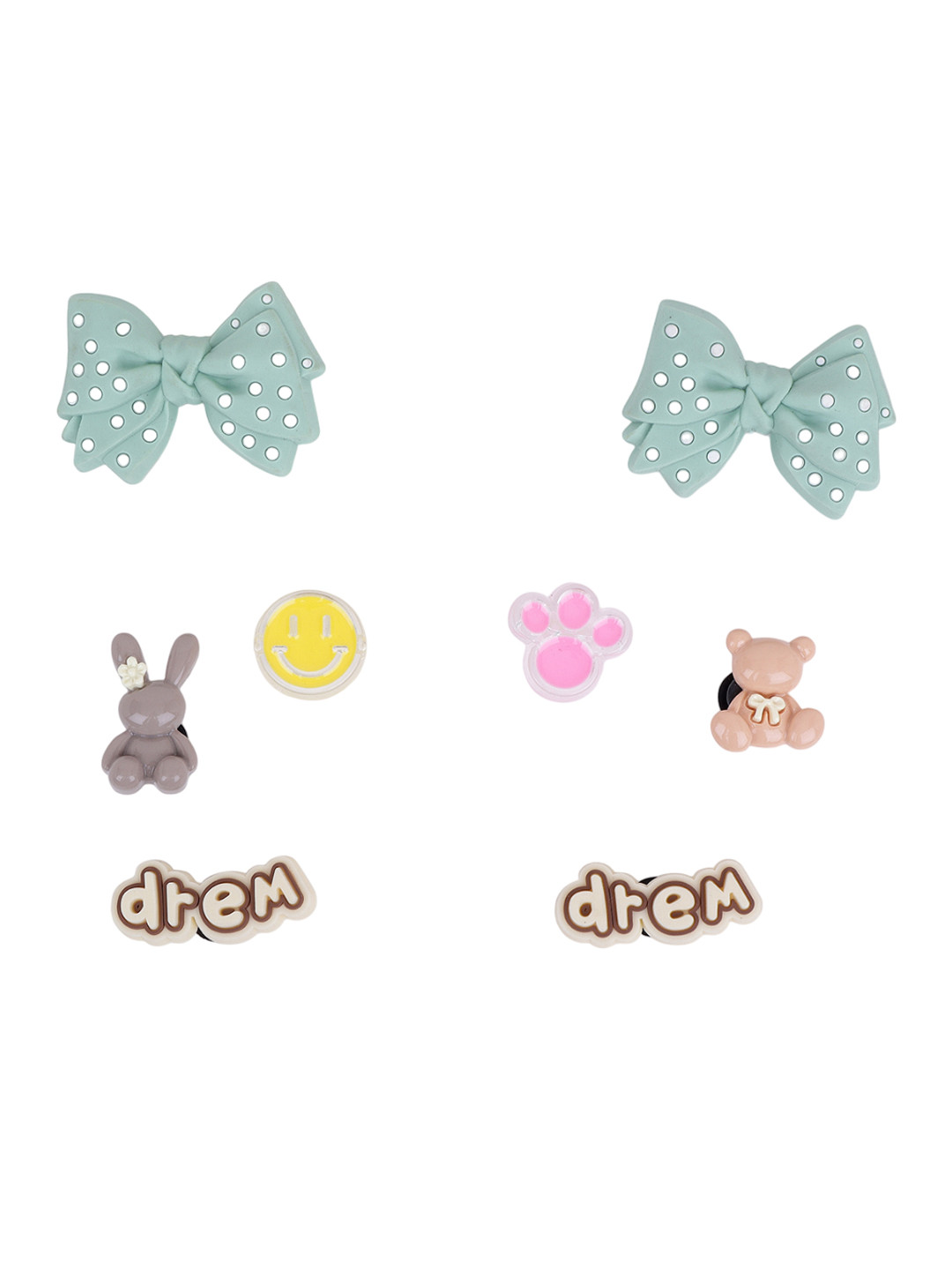 CASSIEY Set Of 8 Croc Jibbitz Shoe Charms