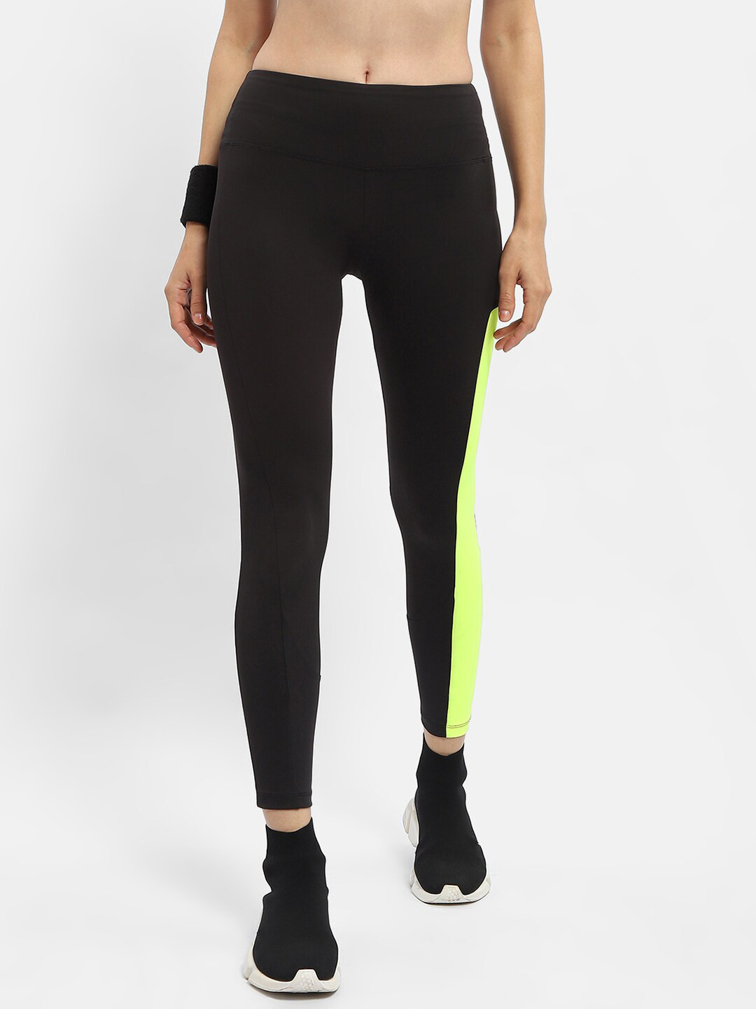 Madame Colourblocked Ankle-Length Tights