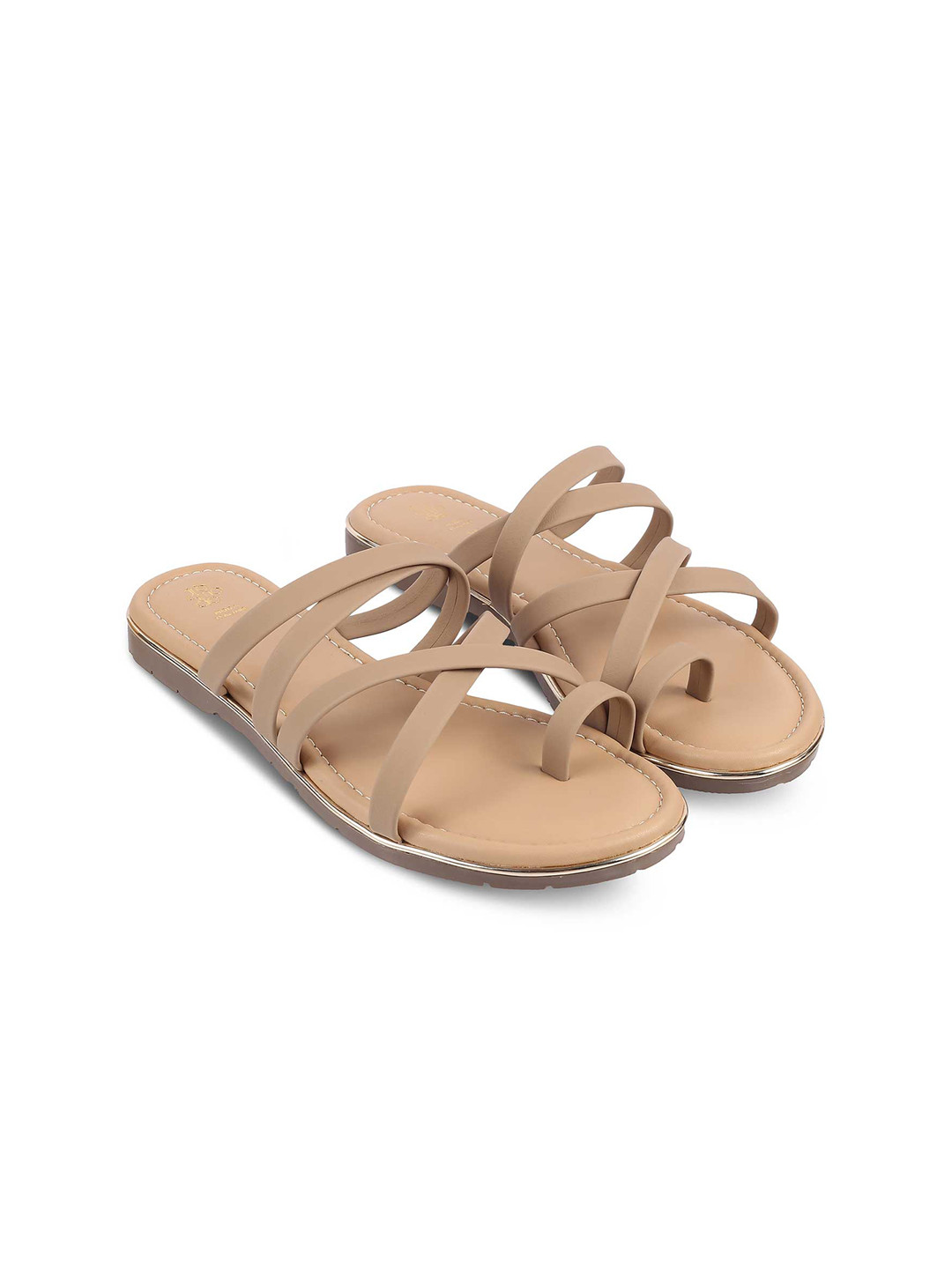 Tresmode Strappy One Toe Flats
