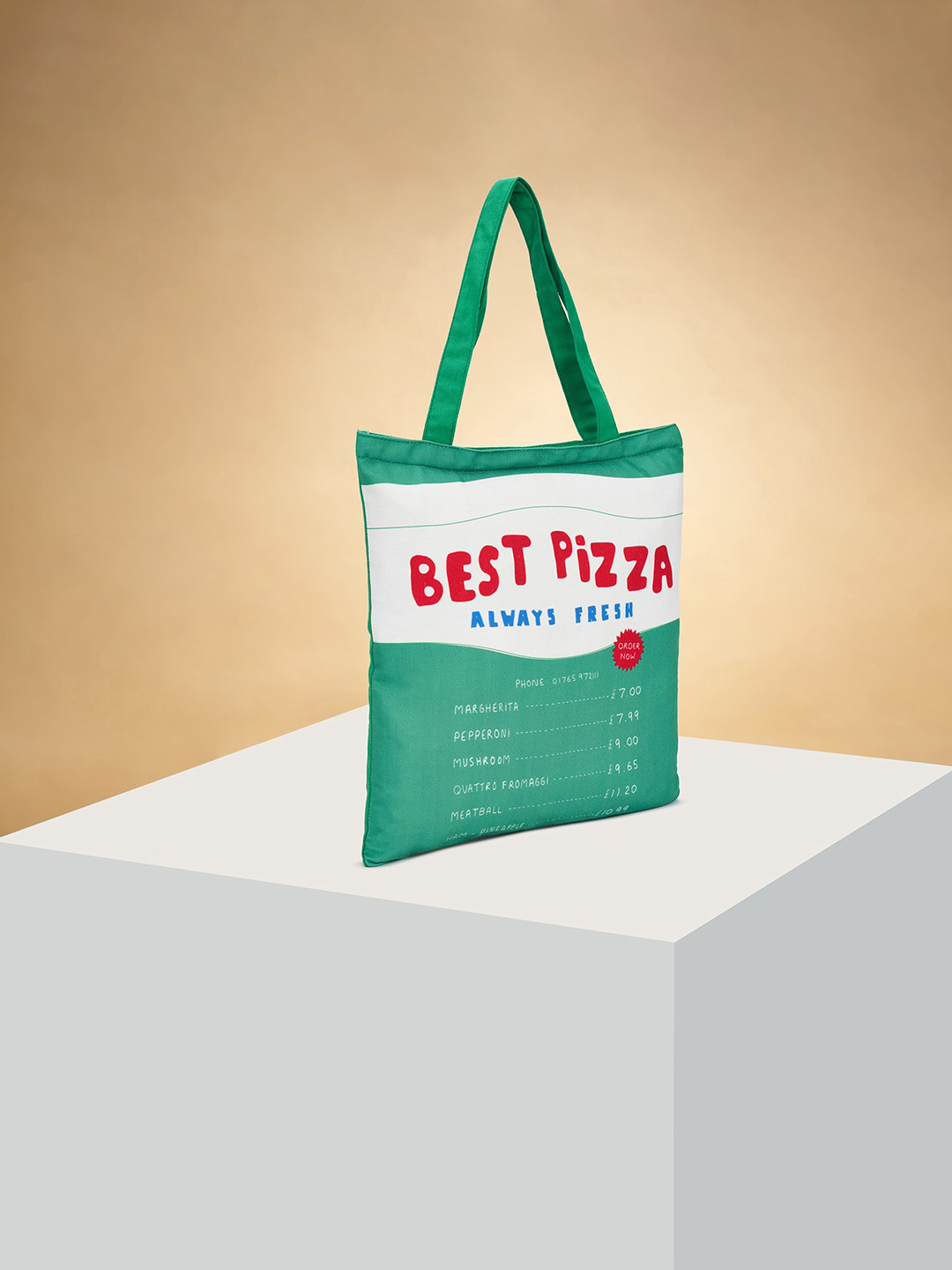 Forever Glam by Pantaloons Typography Printed Shopper Tote Bag