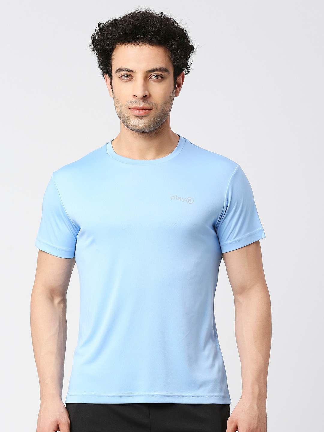 playR Round Neck Short Sleeves Regular Fit Dri-FIT T-shirt