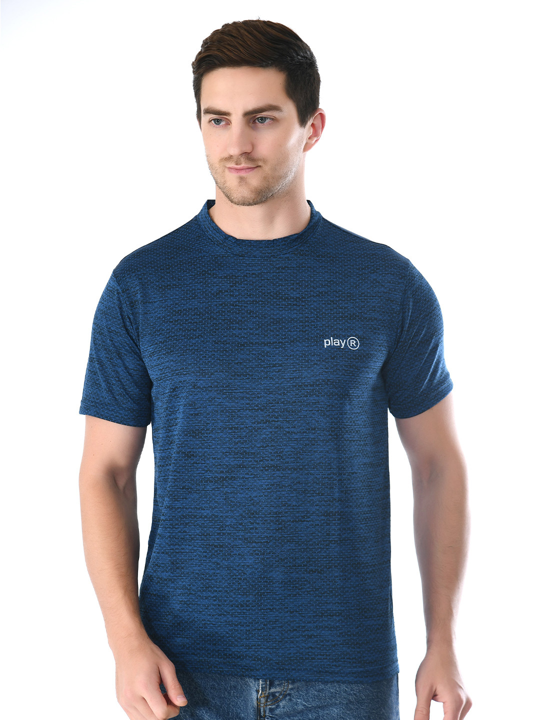 playR Round Neck Short Sleeves Regular Fit Dri-FIT T-shirt