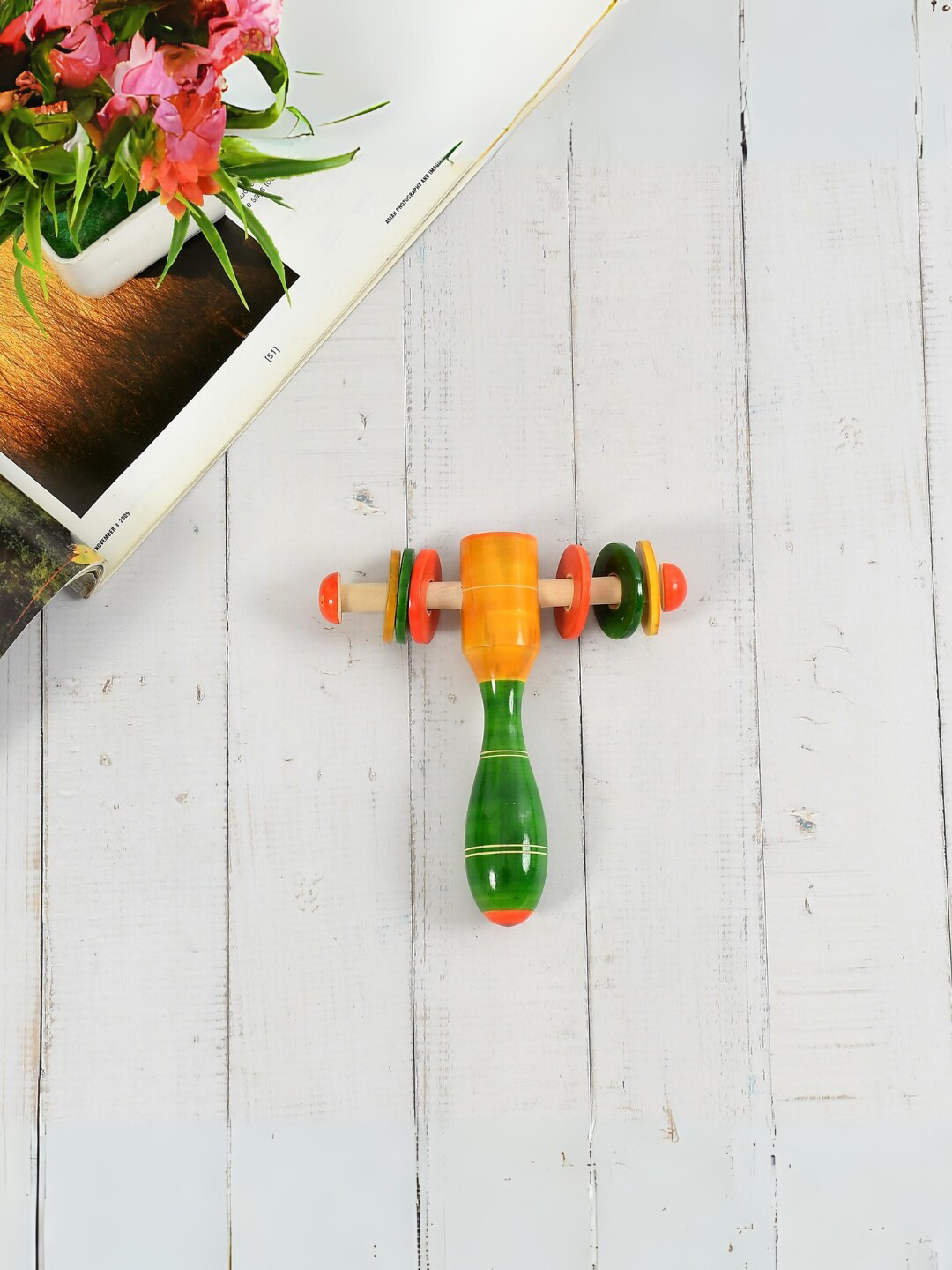 CLIO'S HERITAGE STORE Kids Dough Ring Rattle Activity Toys and Games