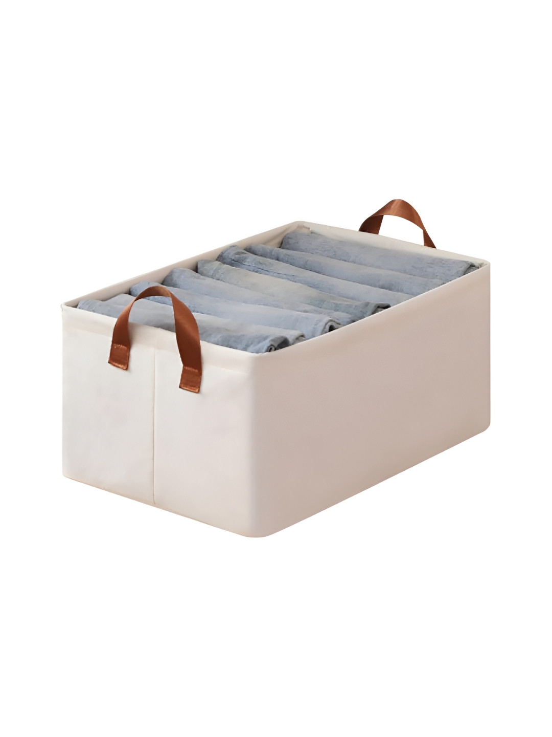 HOUSE OF QUIRK Beige Super Strong Multi-Utility Organiser