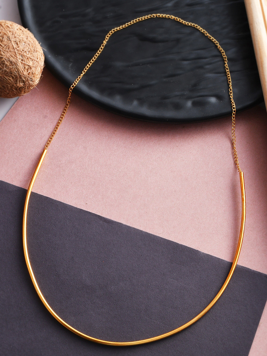 Silvermerc Designs Copper Gold-Plated Necklace