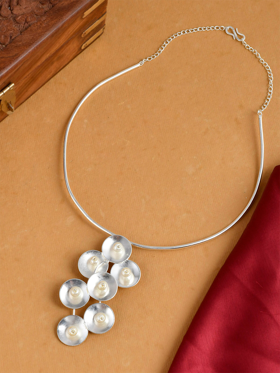 Silvermerc Designs Copper Silver-Plated Necklace