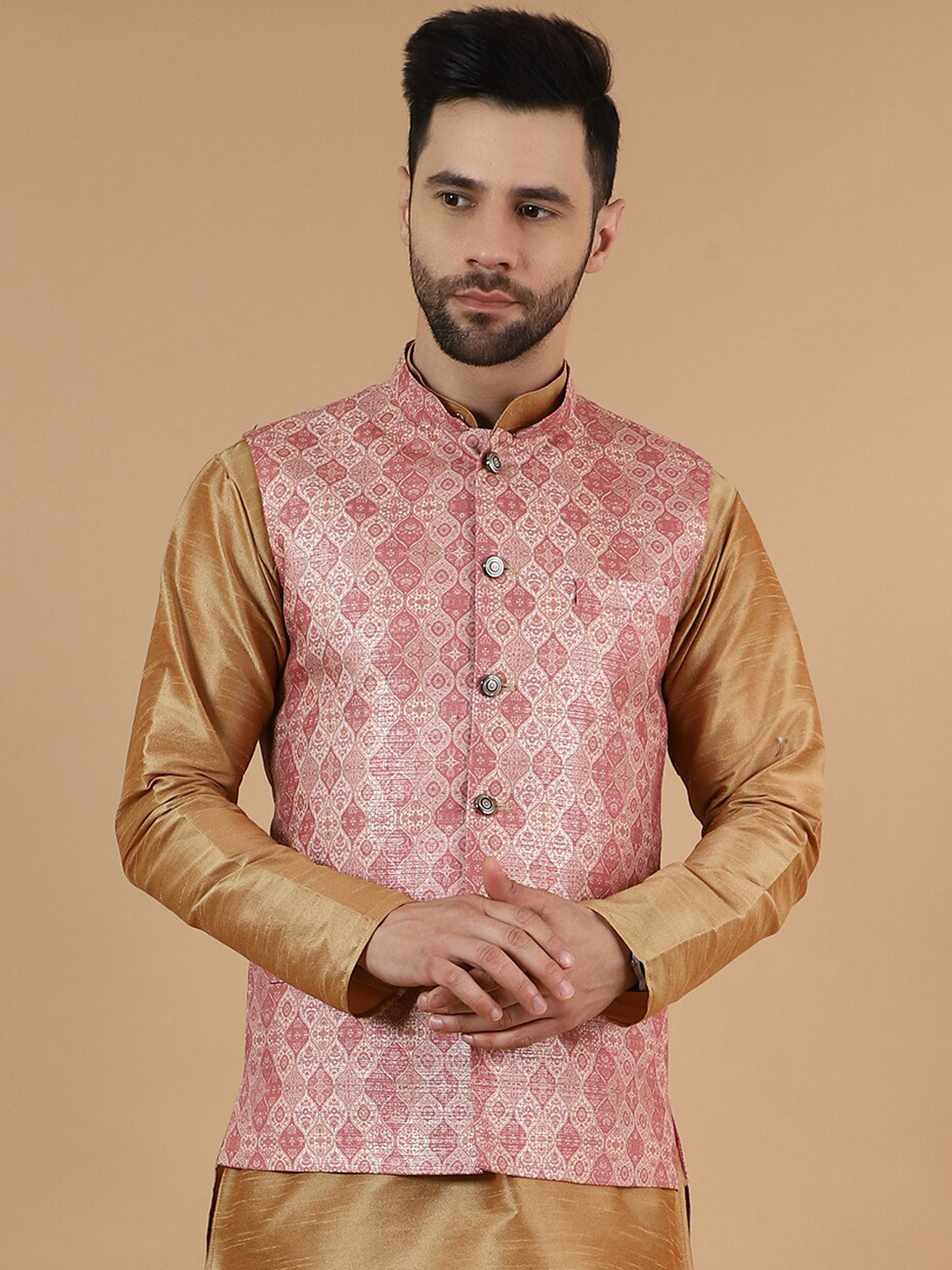 Wintage Printed Modi Nehru Jacket
