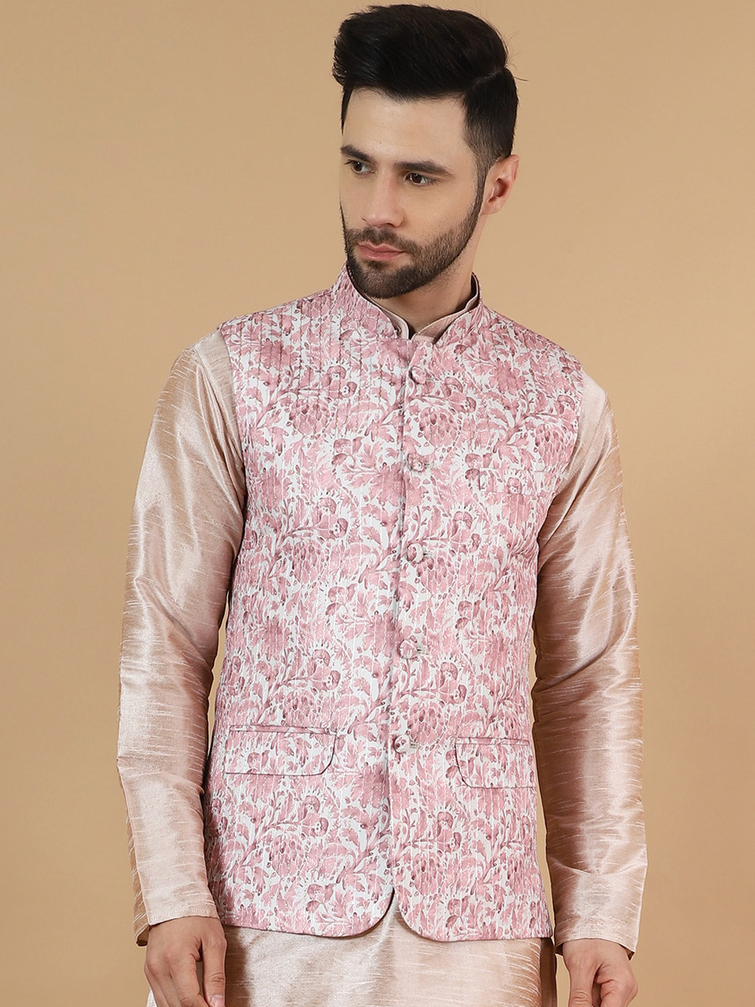 Wintage Digital Printed Nehru Jacket
