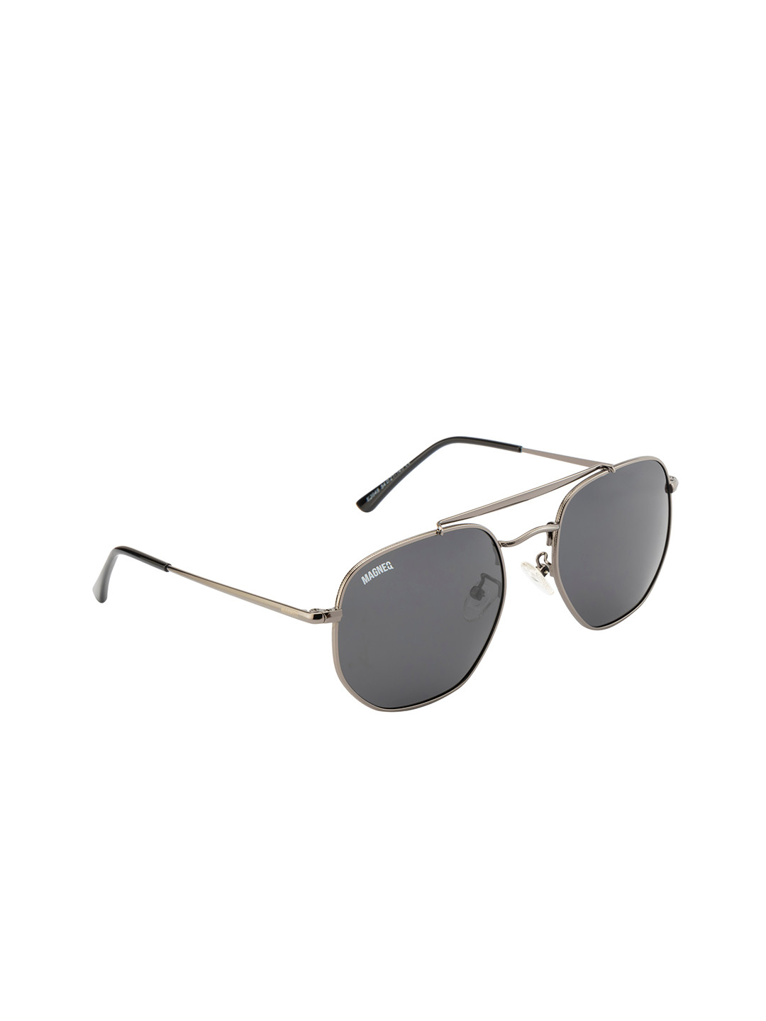 MAGNEQ Unisex Square Sunglasses with Polarised and UV Protected Lens