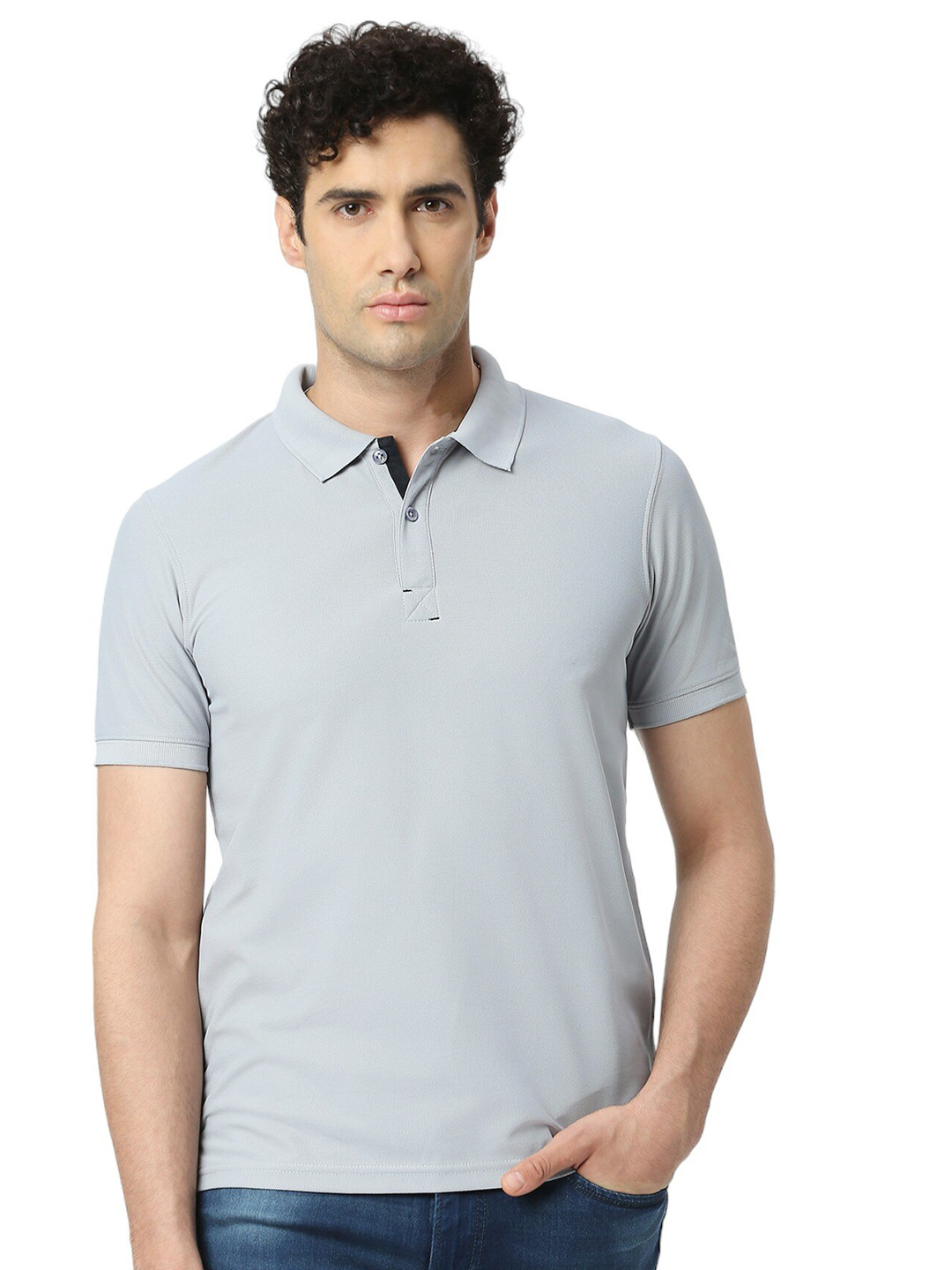 playR Polo Collar Short Sleeves Regular Fit Dri-FIT T-shirt