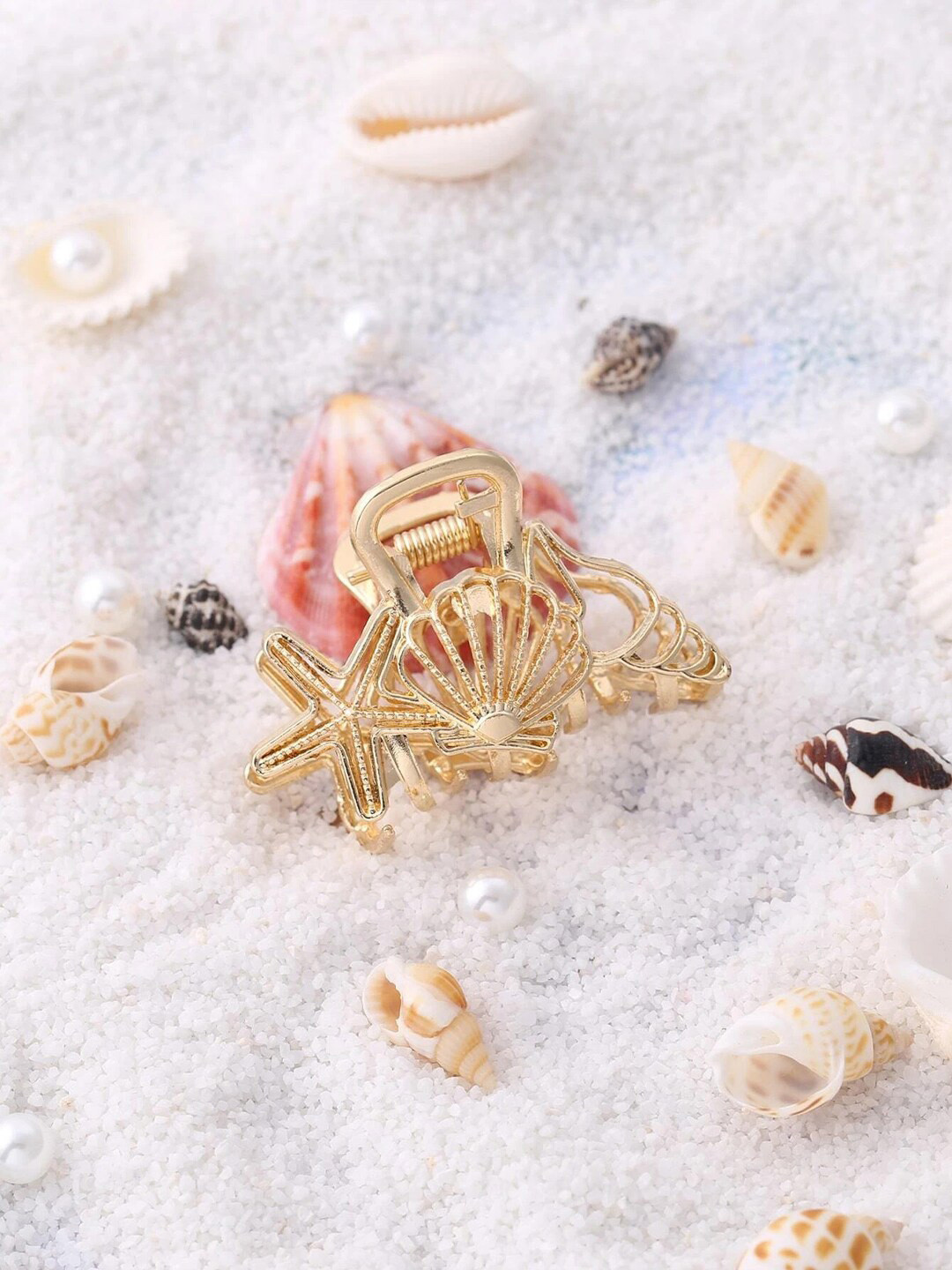 FIMBUL Gold Plated Starfish Hair Claw