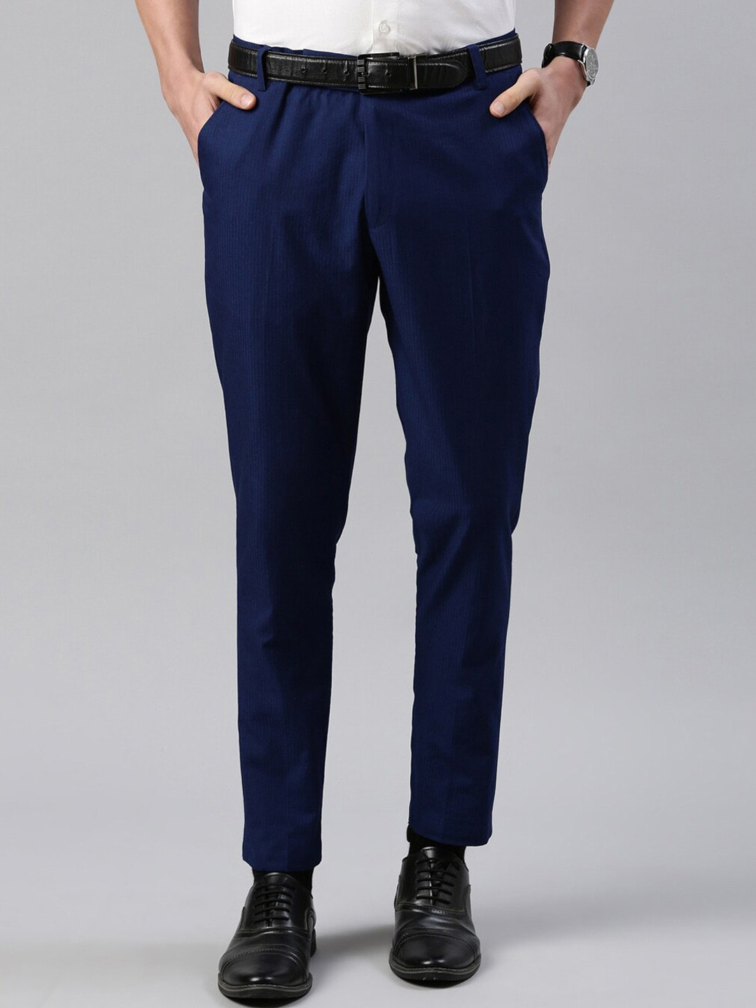 WHITE HEART Men Slim Fit Formal Trouser