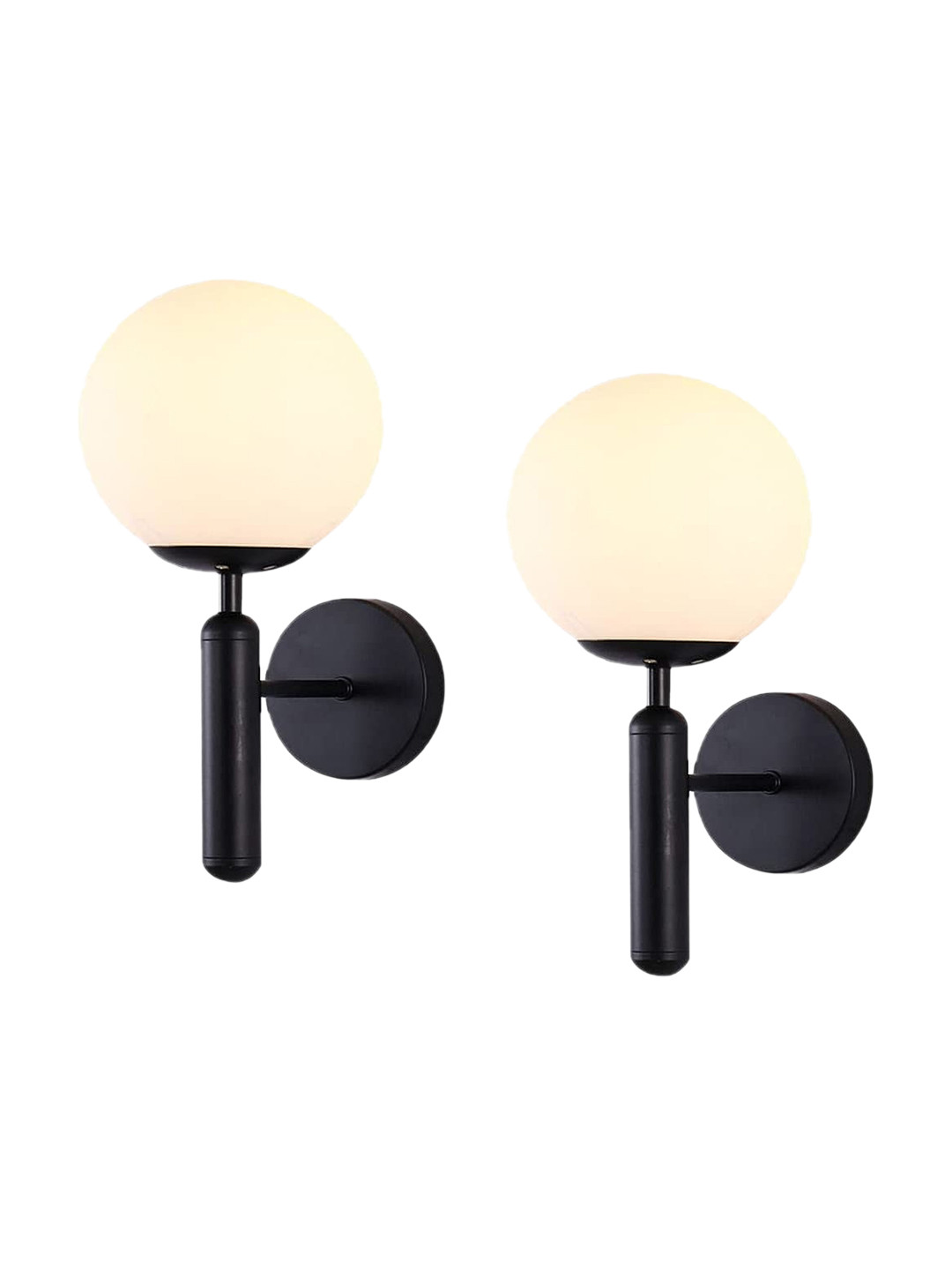 decorativeray White & Black Metal Wall Lamp