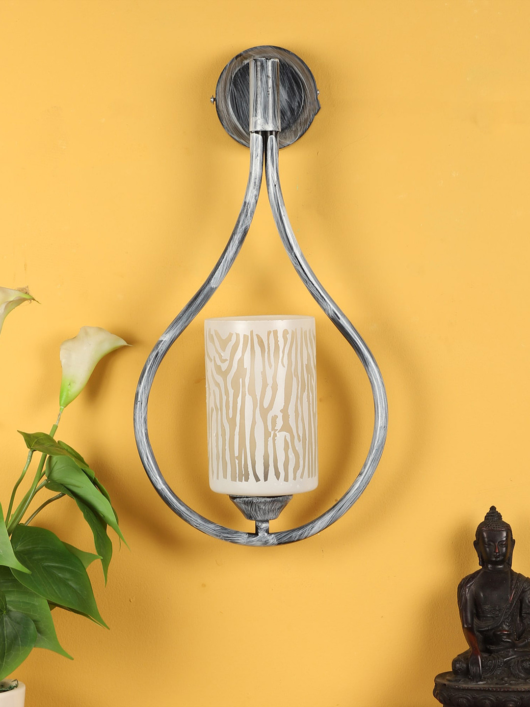decorativeray Grey Iron Wall Lamps