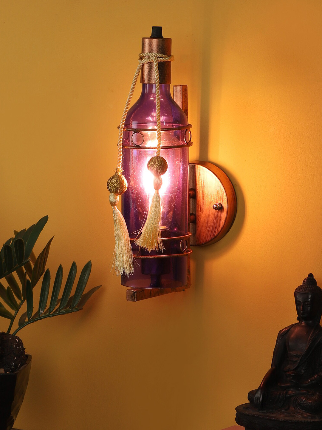 decorativeray Blue Abstract Shaped Wall Lamps
