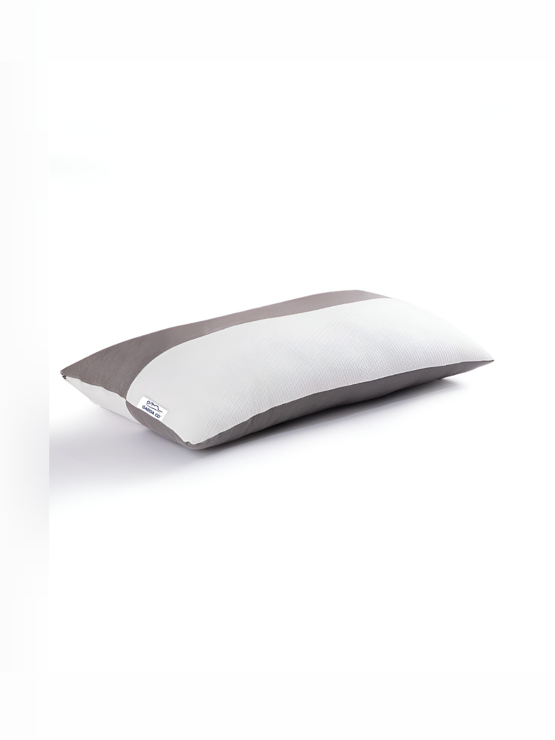 GADDA CO White Solid Cotton Breathable Medium Fibre Sleep Pillow-68.6 x 40.64 x 15 cm