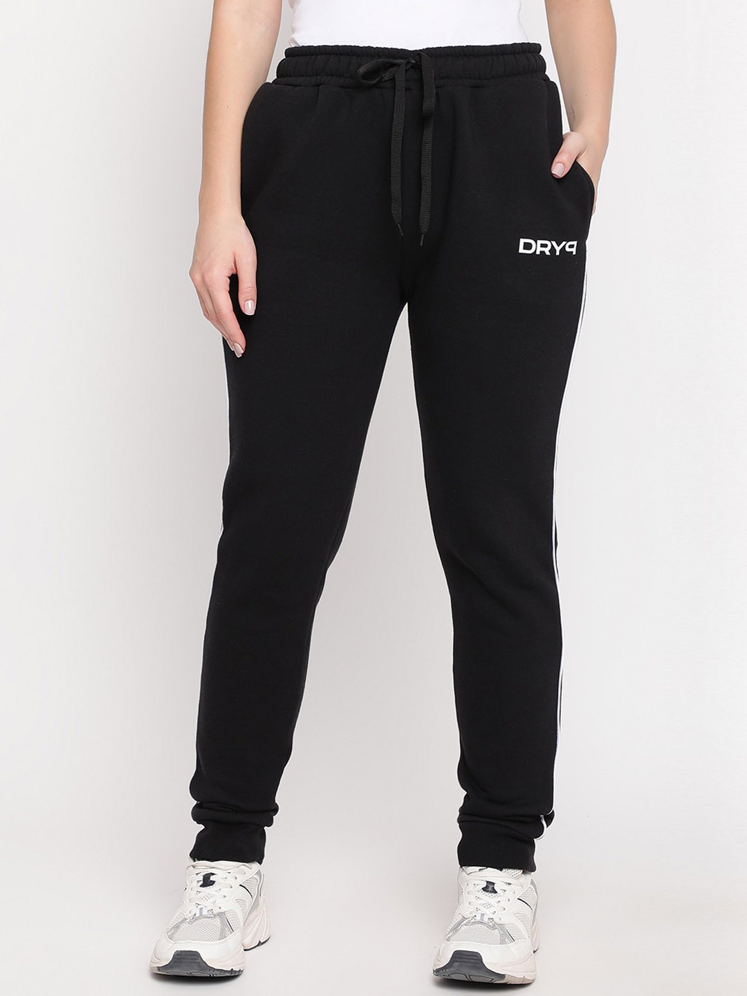 DRYP EVOLUT Women Logo Printed Joggers