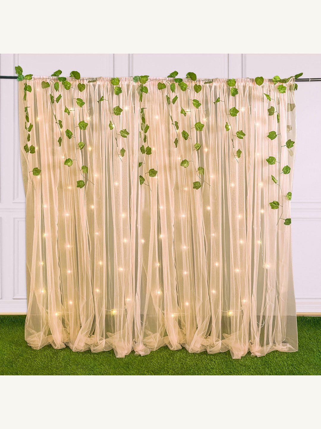 Special You Peach & Green 10Pcs Backdrop Decoration Items