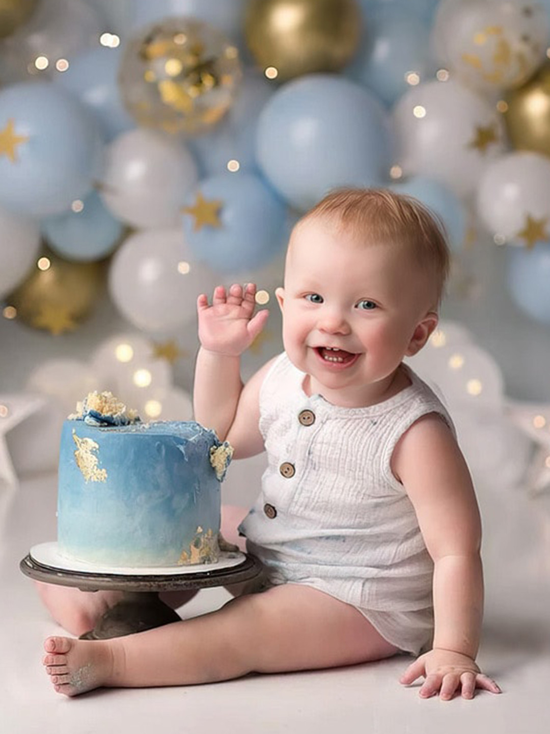 Special You Boys 51 Pcs Blue Birthday Decor