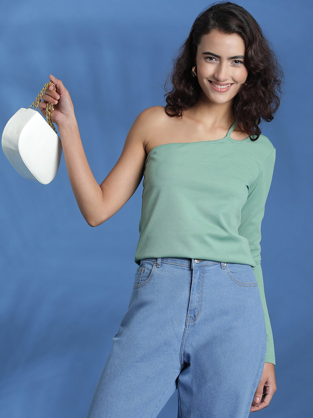 Stylecast X Kotty One Shoulder Regular Top