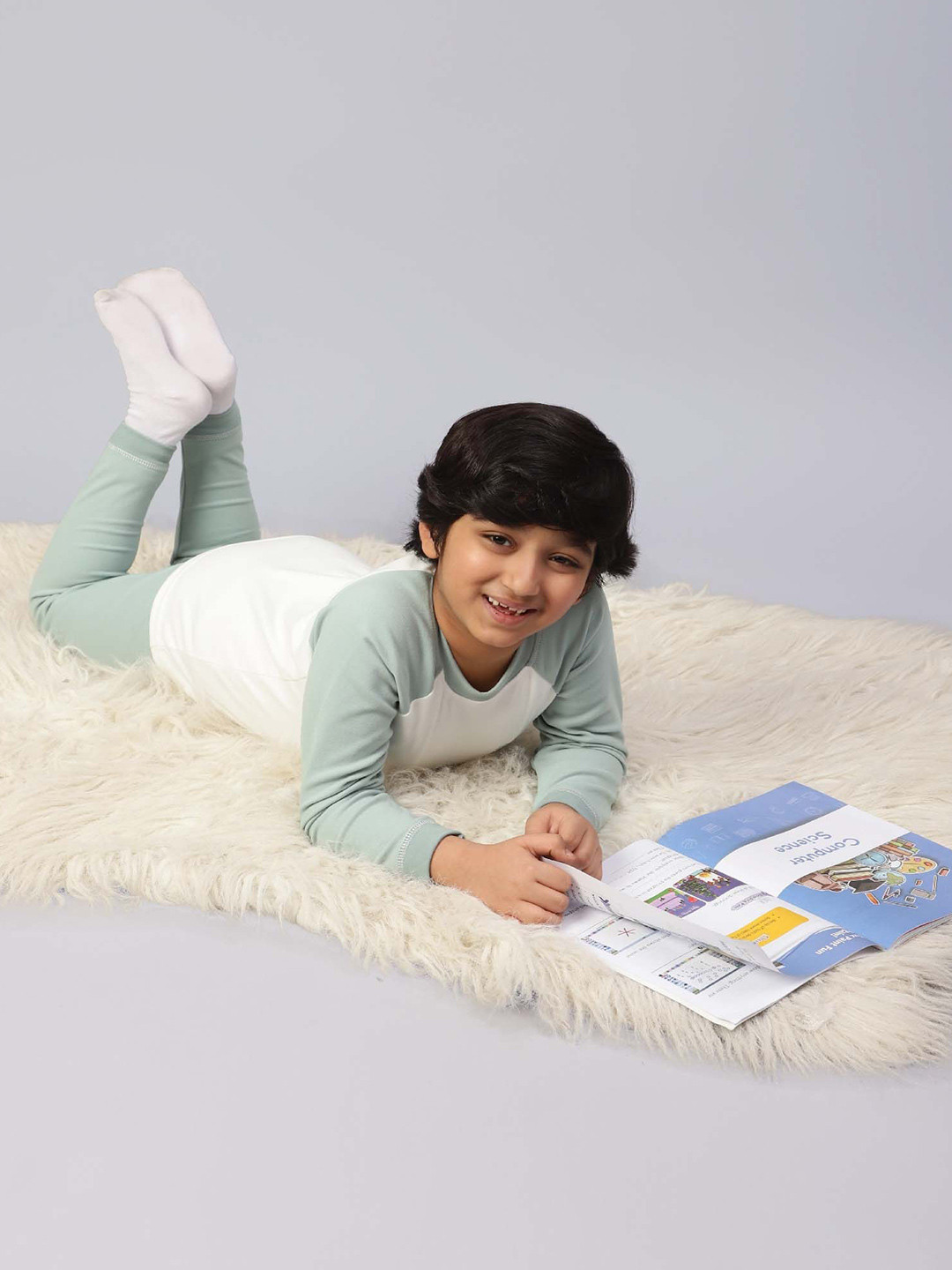 bubble berry Boys Printed Night Suit