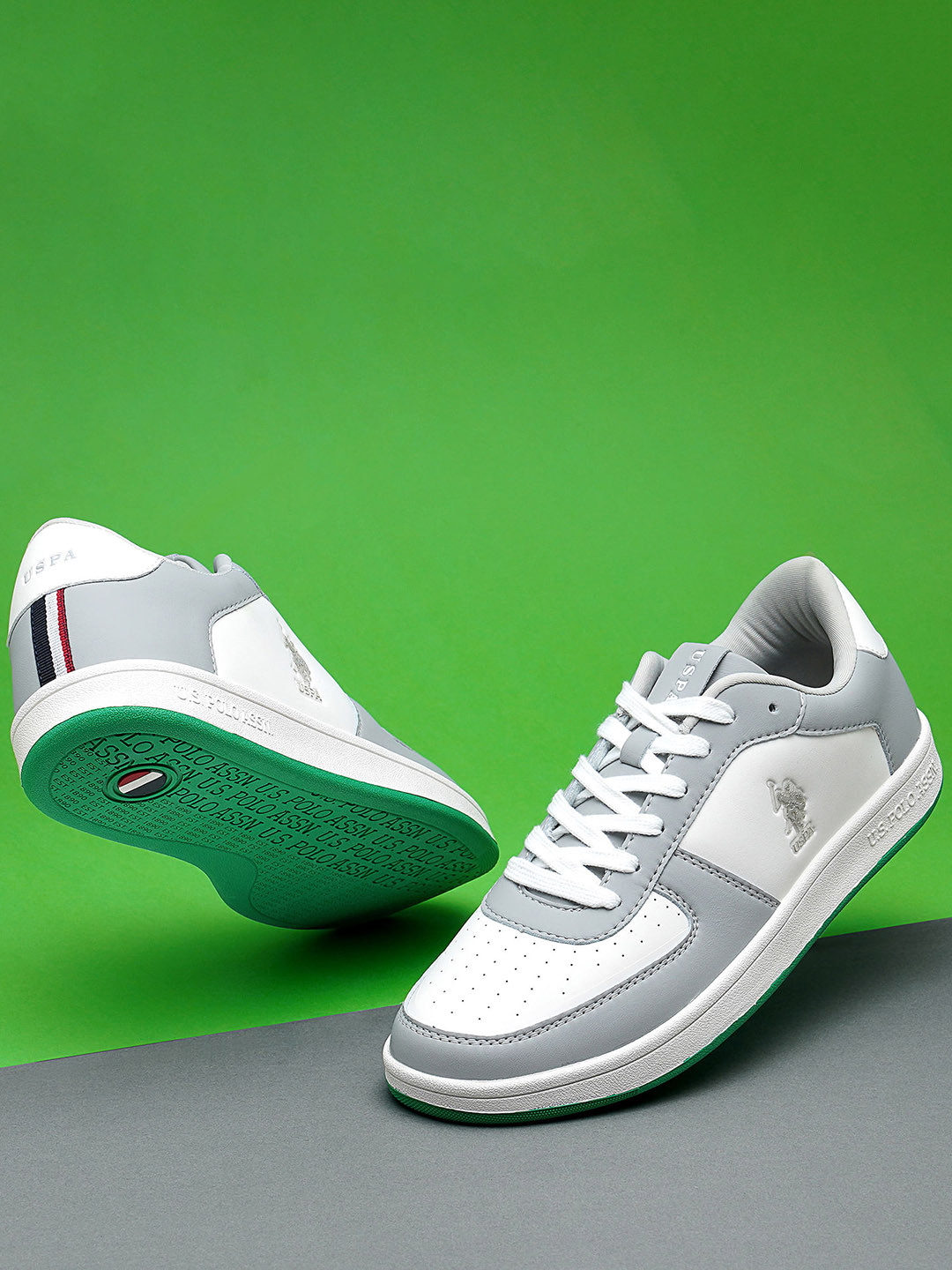 U.S. Polo Assn. Men Rein 2.0 Retro Court Sneakers