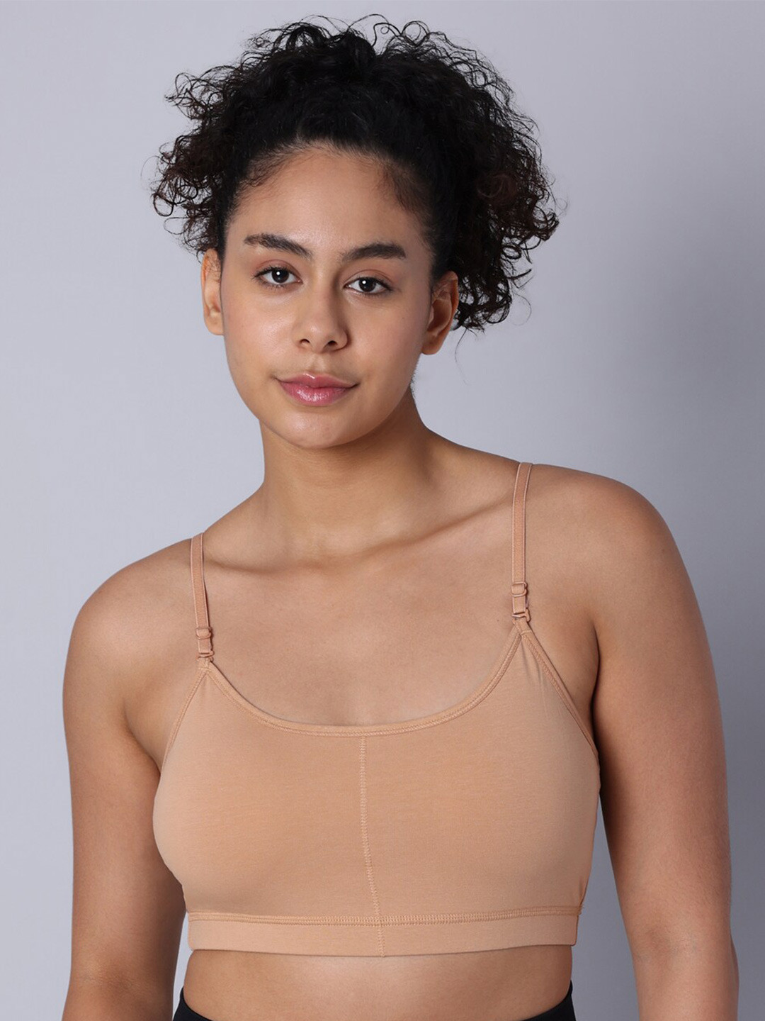 Sillysally Cotton Bralette Bra Full Coverage All Day Comfort Non-Wired