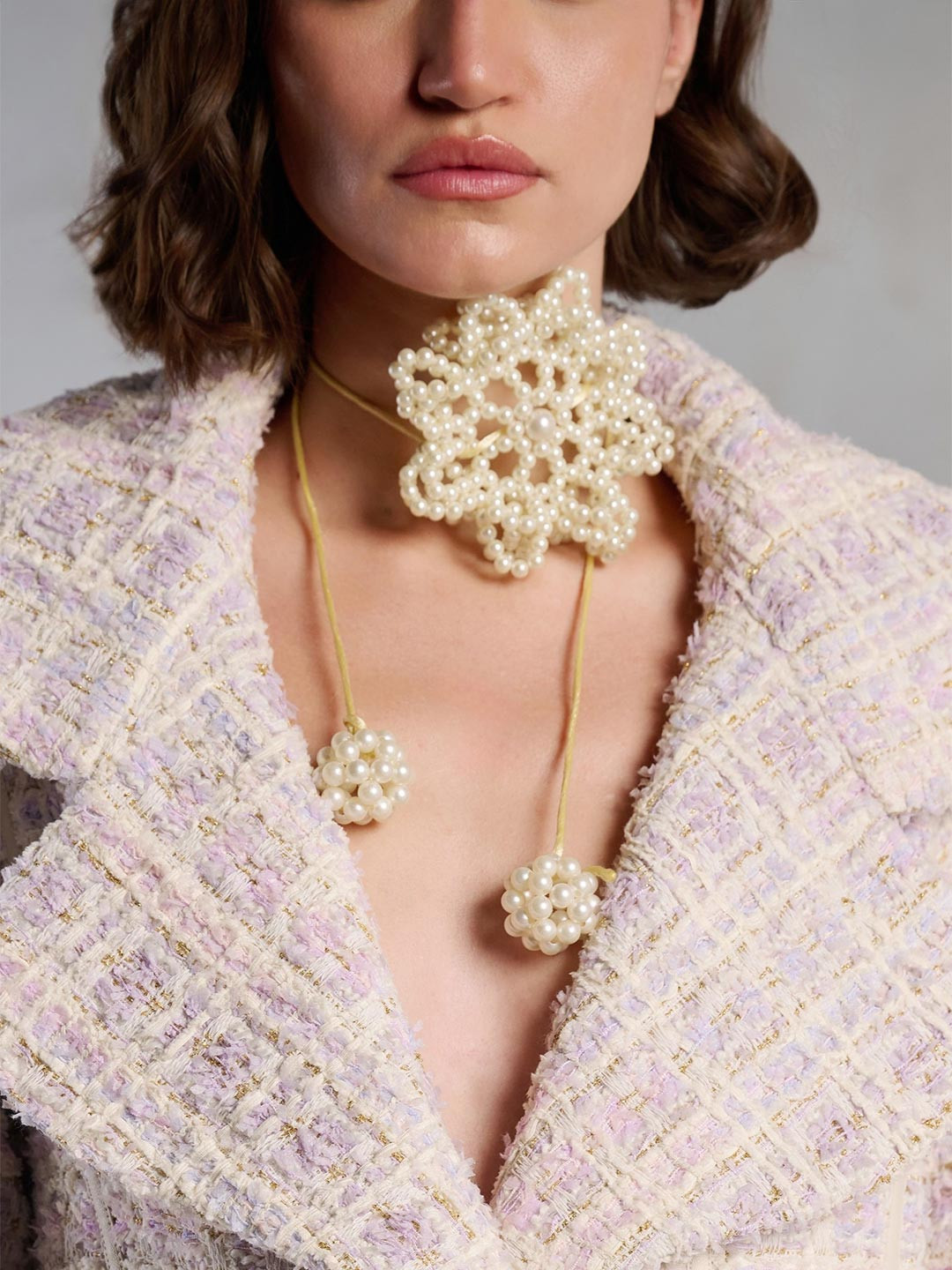 ISHKAARA Pearl Beaded Choker Necklace