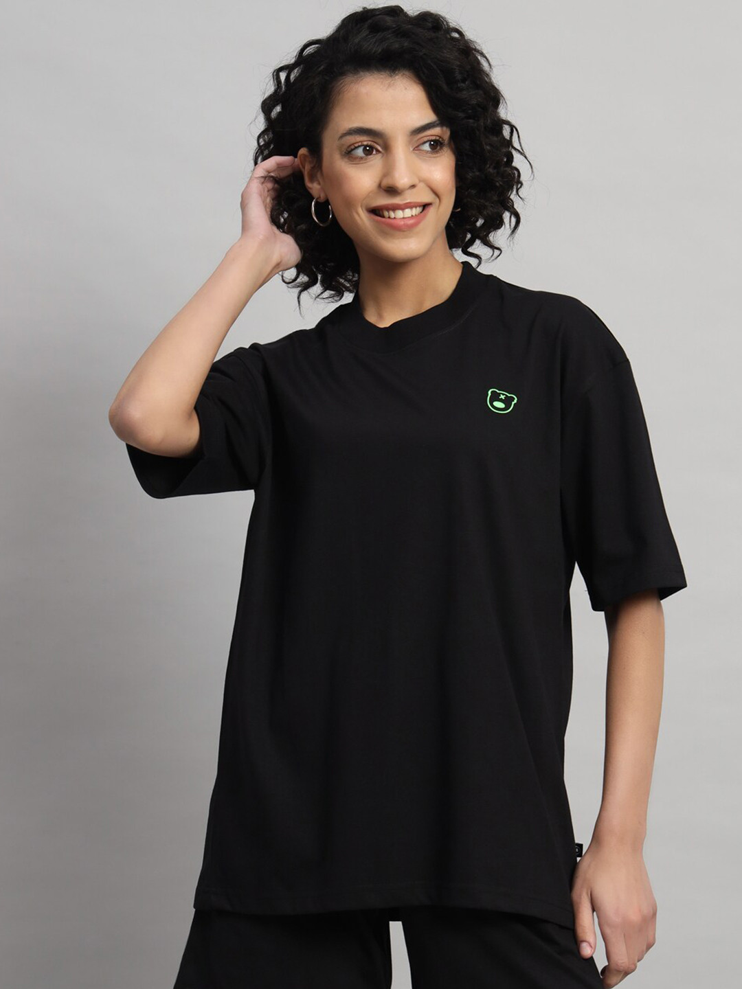 GRIFFEL Round Neck Oversized T-shirt