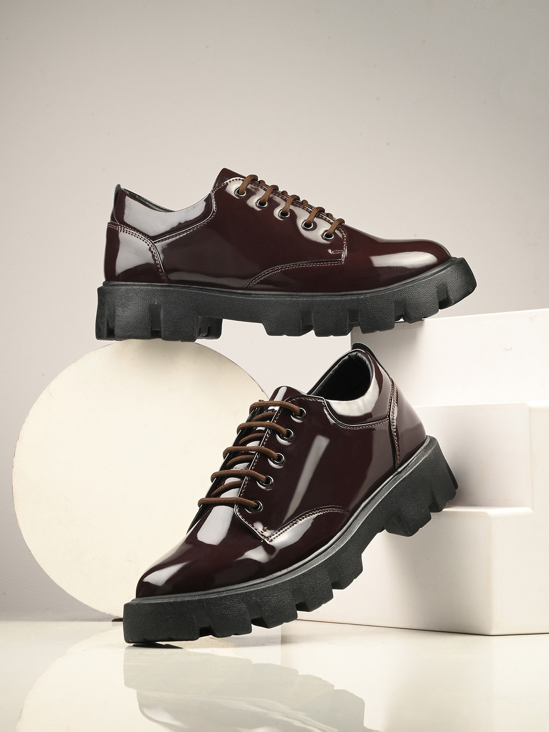 Leo's Fitness Shoes Men Round Toe Water Repellent Upper Sneakers