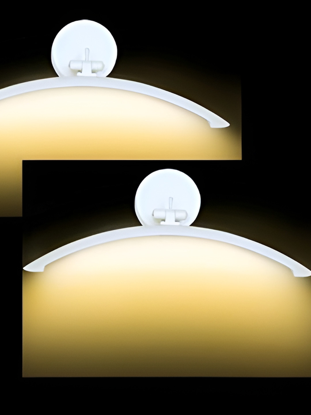 Areezo White 2 Pieces Iron Contemporary Wall Lamp