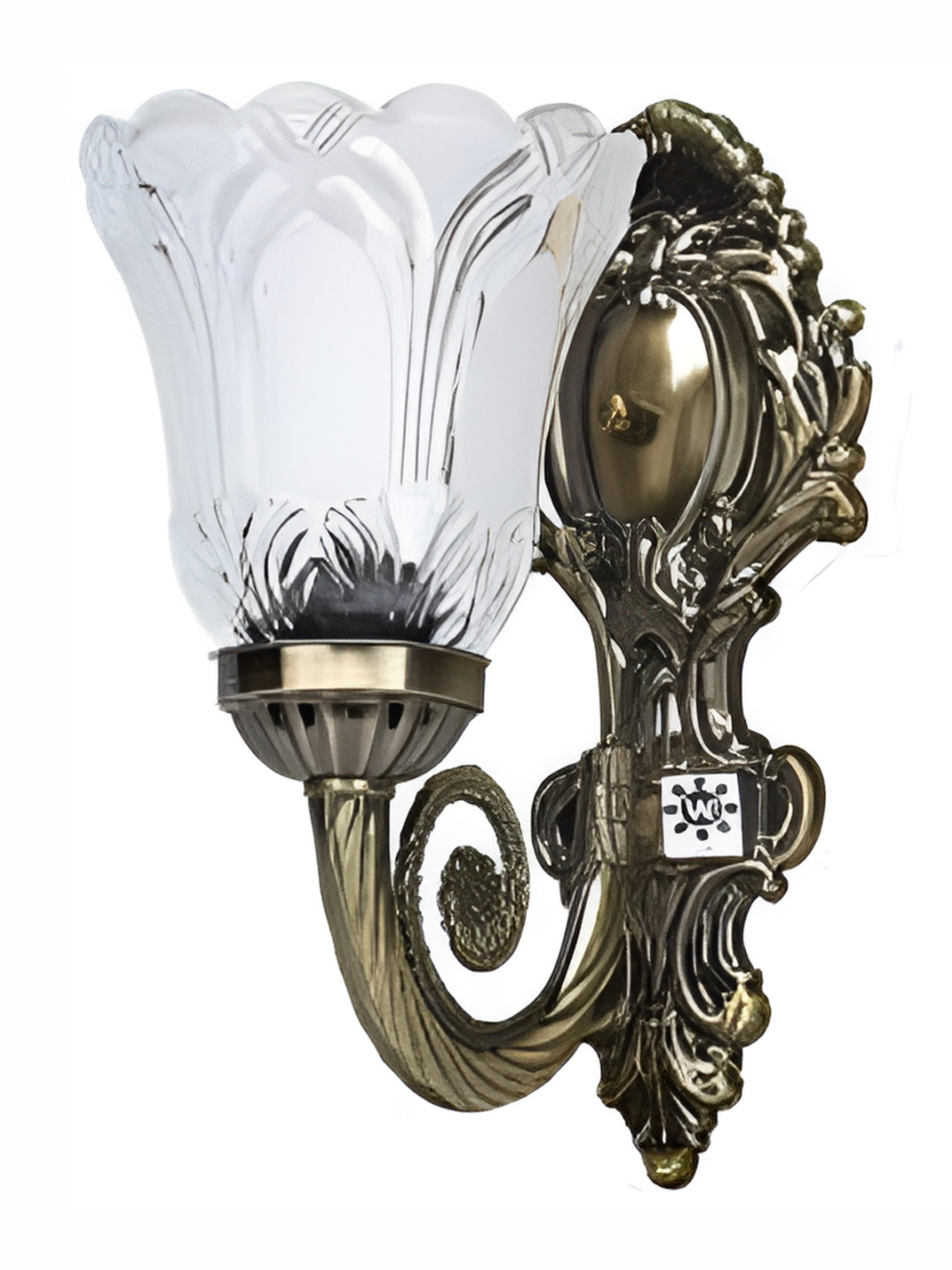 Areezo Brown Metal Wall Lamp