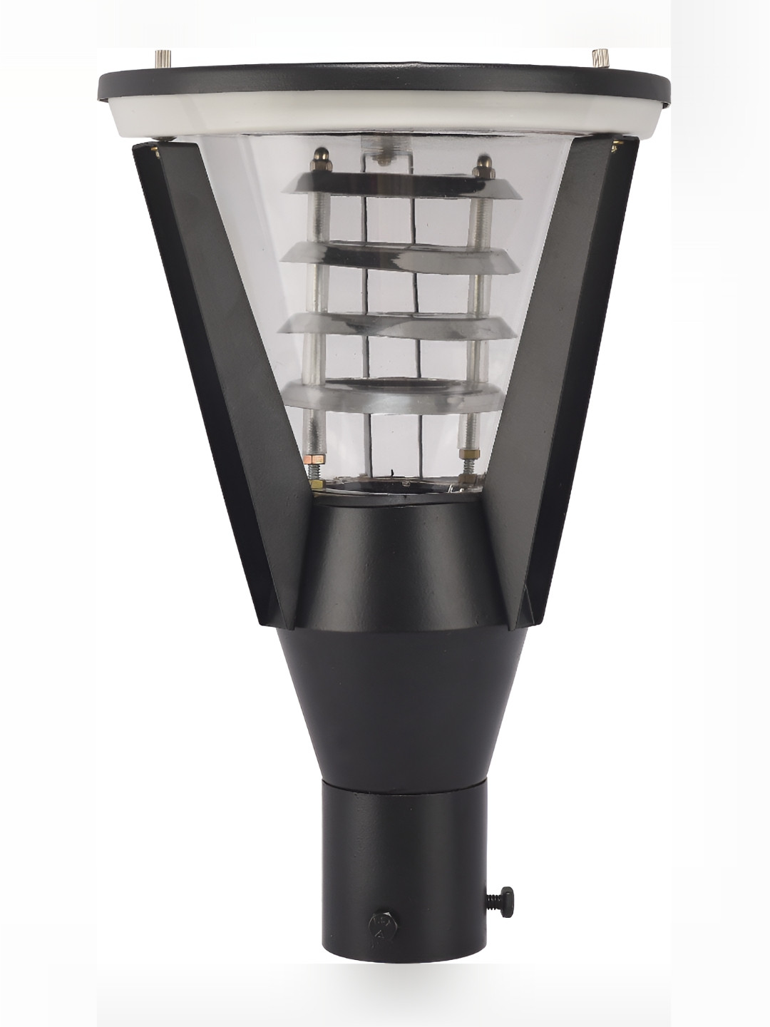 Areezo Black Gate Light Outdoor Lamp