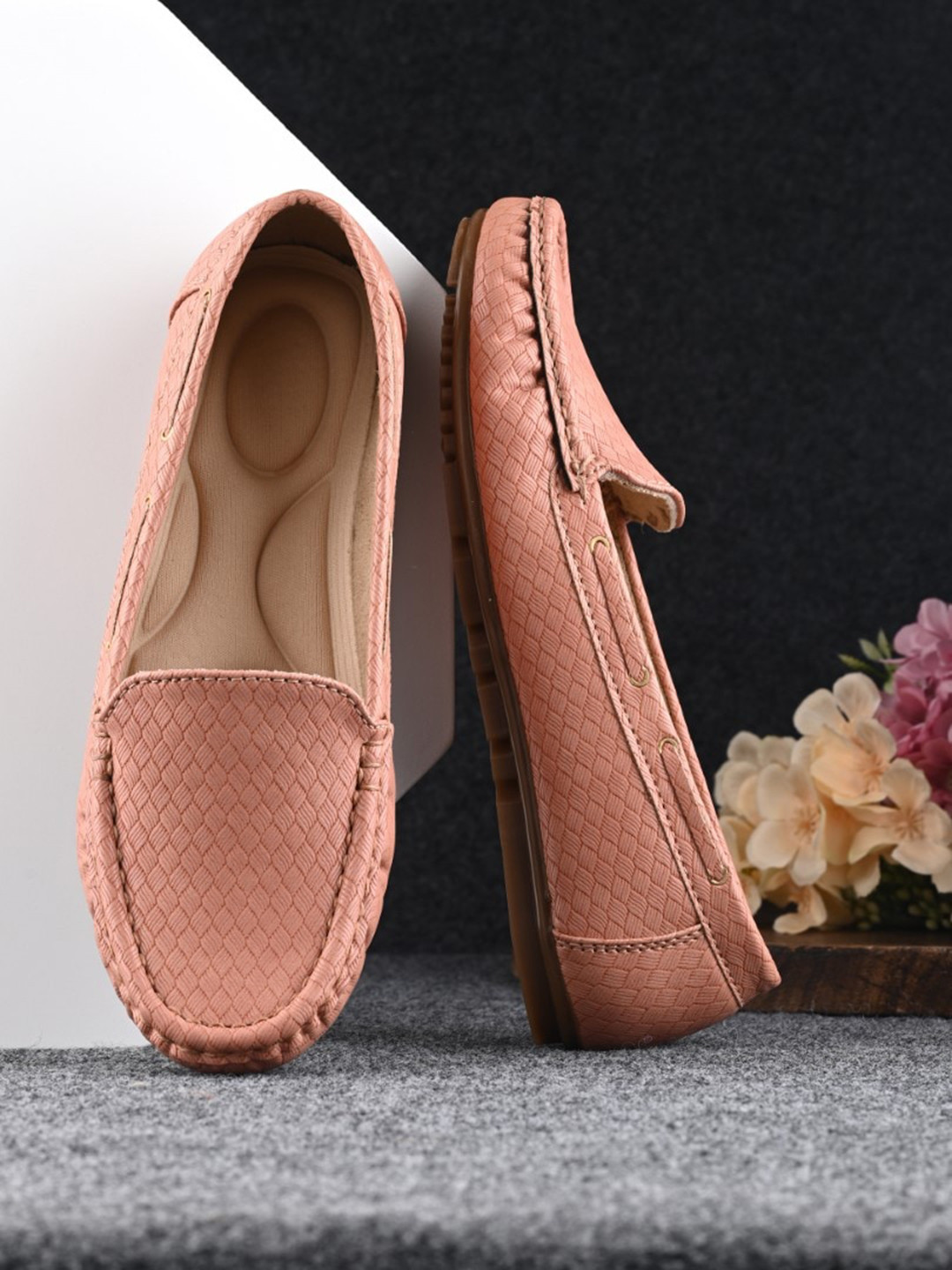 KARADDI Pink Confortable & Lightweight Casual Shoes